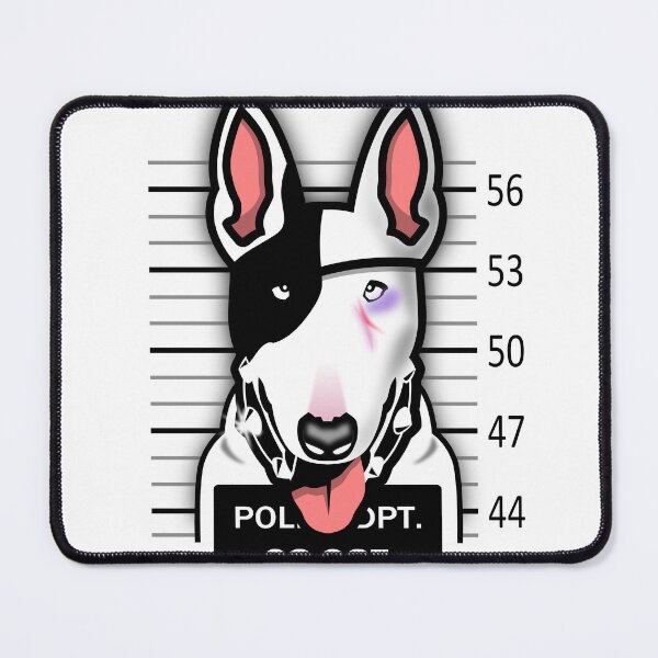 Item preview, Bull terrier arrested designed and sold by SUPERFIREFLY.