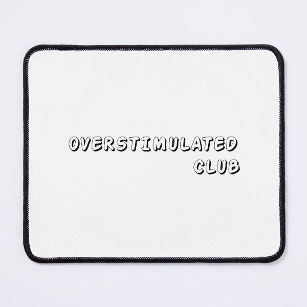 Item preview, Aesthetic Overstimulated Club Nanny, Childcare Typography Design designed and sold by By The Moon.