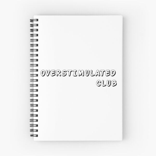 Item preview, Aesthetic Overstimulated Club Nanny, Childcare Typography Design designed and sold by By The Moon.