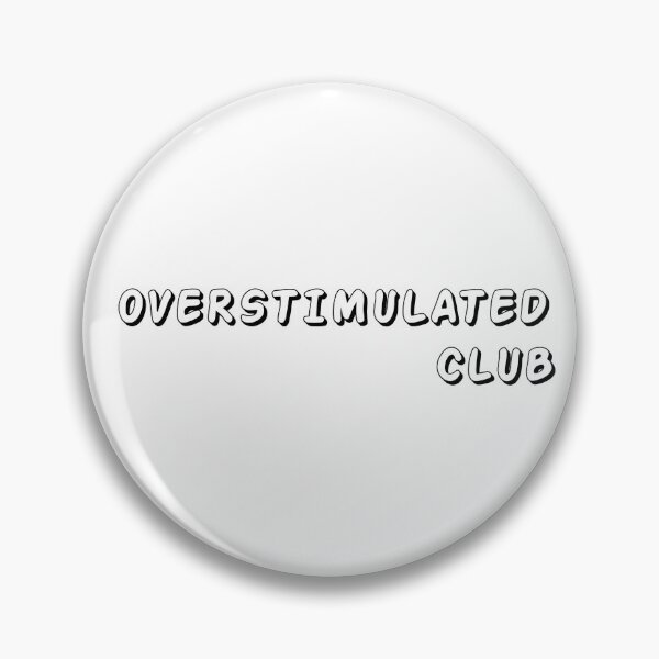 Item preview, Aesthetic Overstimulated Club Nanny, Childcare Typography Design designed and sold by By The Moon.
