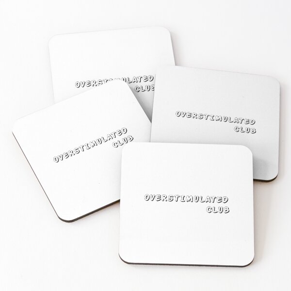 Item preview, Aesthetic Overstimulated Club Nanny, Childcare Typography Design designed and sold by By The Moon.