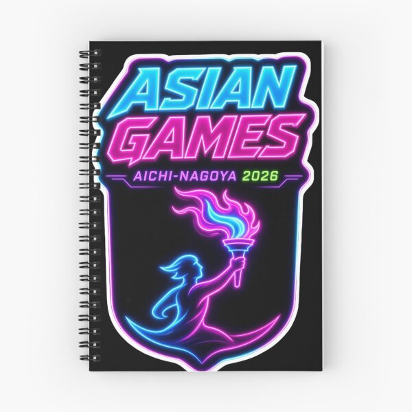 Item preview, Asian Games Aichi Nagoya 2026 Neon Torch designed and sold by ExploreAura Studio.