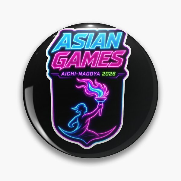 Item preview, Asian Games Aichi Nagoya 2026 Neon Torch designed and sold by ExploreAura Studio.