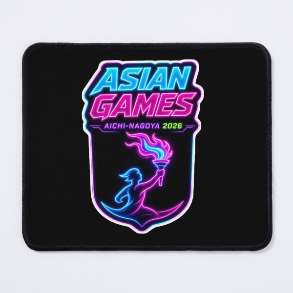 Item preview, Asian Games Aichi Nagoya 2026 Neon Torch designed and sold by ExploreAura Studio.