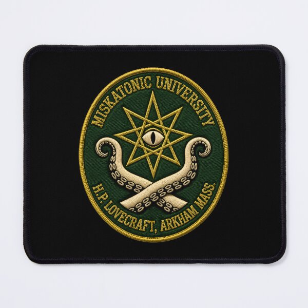 Item preview, Miskatonic University Embroidered Occult Crest designed and sold by Fenay Designs.