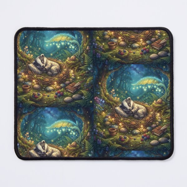 Item preview, The Badger's Magical Slumber. designed and sold by JoyNest = "The nest of joy".