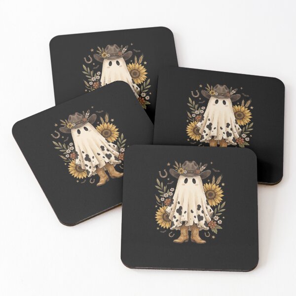 Item preview, Cowgirl Ghost with Sunflower Bloom designed and sold by Tee Studio.