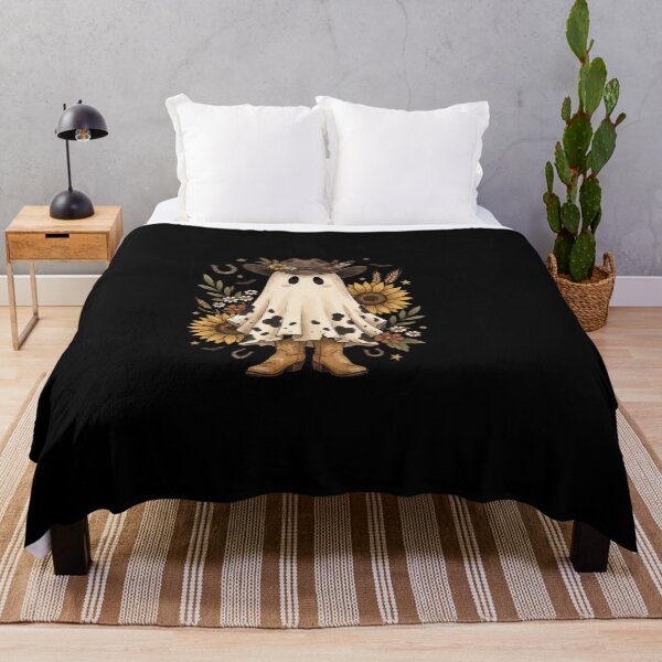 Item preview, Cowgirl Ghost with Sunflower Bloom designed and sold by Tee Studio.