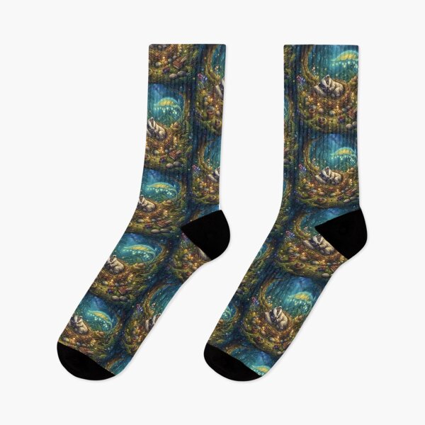 Item preview, The Badger's Magical Slumber. designed and sold by JoyNest = "The nest of joy".