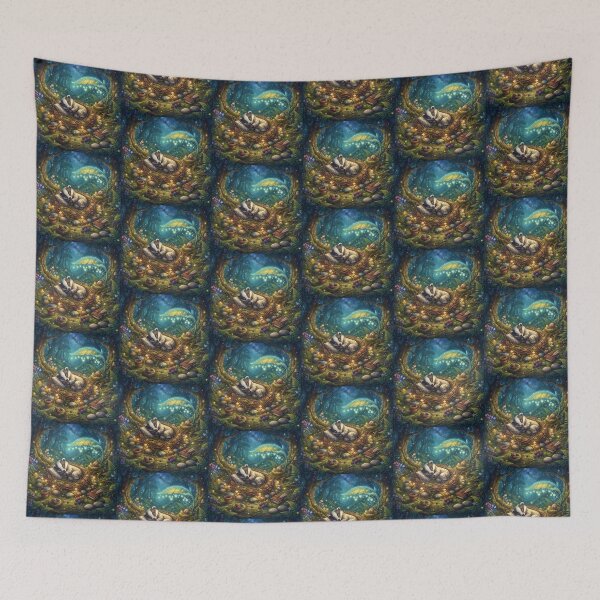 Item preview, The Badger's Magical Slumber. designed and sold by JoyNest = "The nest of joy".