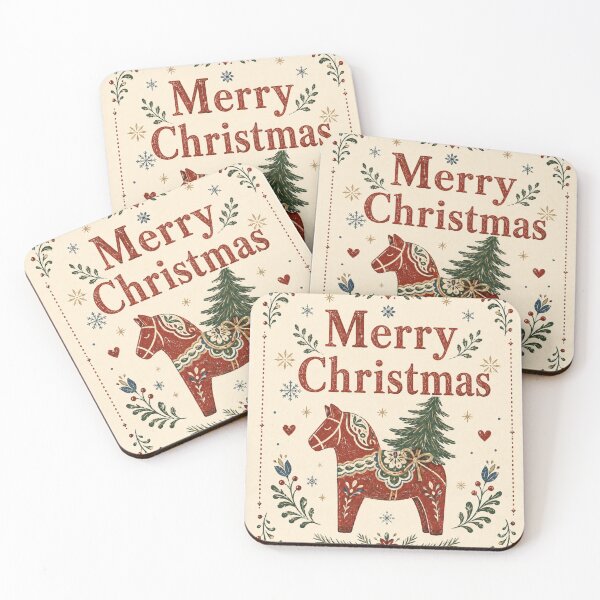 Item preview, Merry Christmas Dala designed and sold by Zeewind.