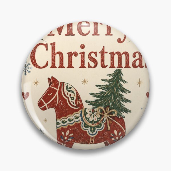 Item preview, Merry Christmas Dala designed and sold by Zeewind.