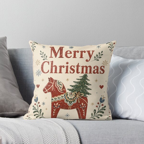 Item preview, Merry Christmas Dala designed and sold by Zeewind.