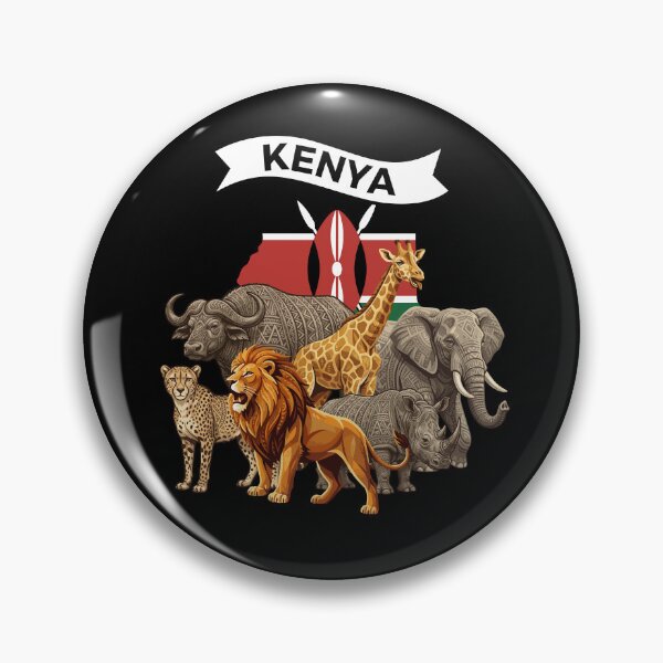 Item preview, Kenya Savannah - Kenyan flag designed and sold by Wolagno.