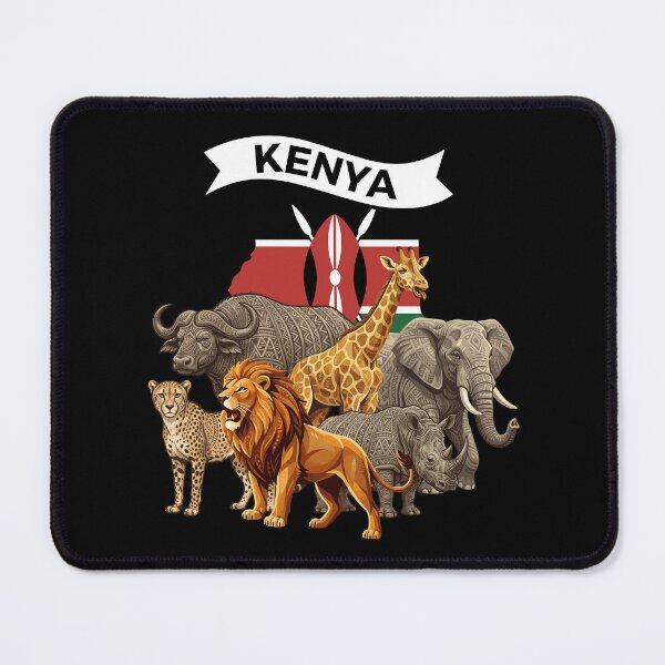 Item preview, Kenya Savannah - Kenyan flag designed and sold by Wolagno.
