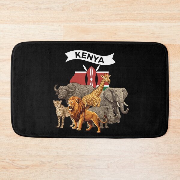 Item preview, Kenya Savannah - Kenyan flag designed and sold by Wolagno.