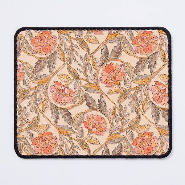 Item preview, Autumn Boho Chintz Floral in Soft Peach designed and sold by micklyn.