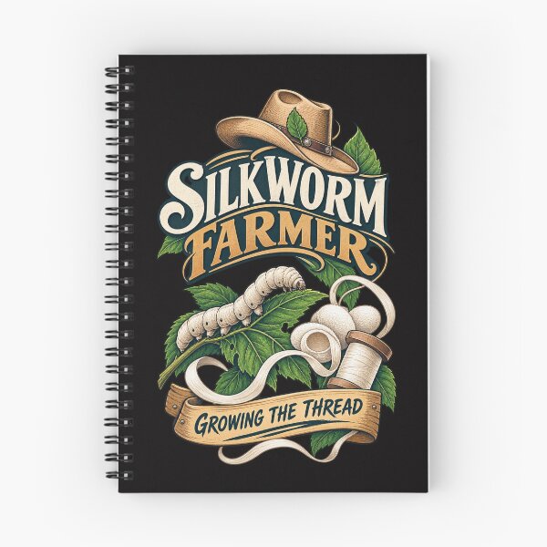 Item preview, Silkworm Farmer – Growing the Thread designed and sold by Tadeusz1.
