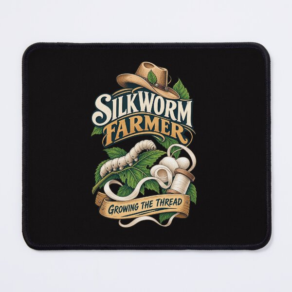 Item preview, Silkworm Farmer – Growing the Thread designed and sold by Tadeusz1.