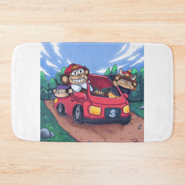 Item preview, Cool Monkey Road Trip Car designed and sold by Niykos570.