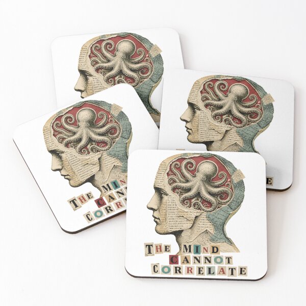 Item preview, Lovecraft: La mente no puede correlacionar collages designed and sold by Fenay Designs.