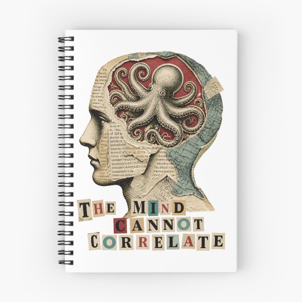 Item preview, Lovecraft: The Mind Cannot Correlate Collage designed and sold by Fenay Designs.