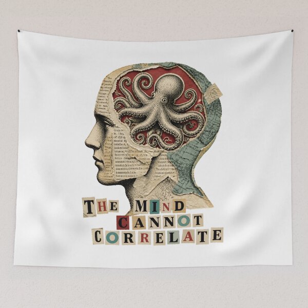 Item preview, Lovecraft: The Mind Cannot Correlate Collage designed and sold by Fenay Designs.