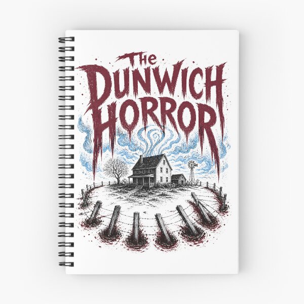 Item preview, Dunwich Horror Farmhouse in the Blue Mist designed and sold by Fenay Designs.