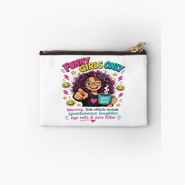 Item preview, Funny Girls Only 100 Percent Sass - Funny Women Graphic designed and sold by Sushikidsntoddlers.