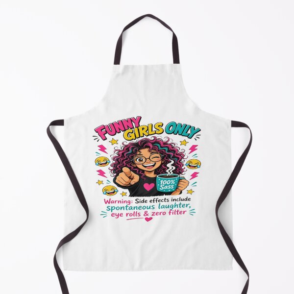 Item preview, Funny Girls Only 100 Percent Sass - Funny Women Graphic designed and sold by Sushikidsntoddlers.