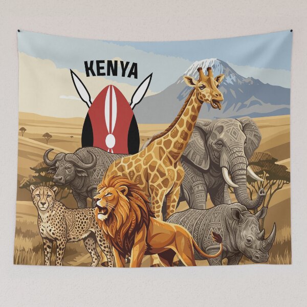 Item preview, Kenya Savannah - Kilimanjaro designed and sold by Wolagno.