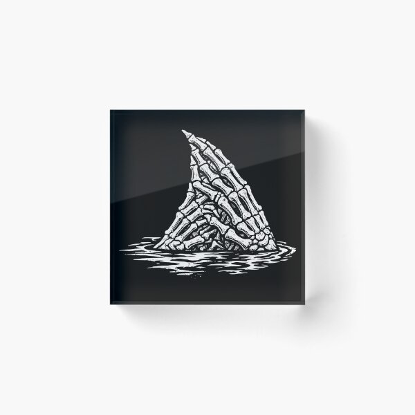 Item preview, Skeleton Shark Fin Design Halloween designed and sold by rafaeltto.