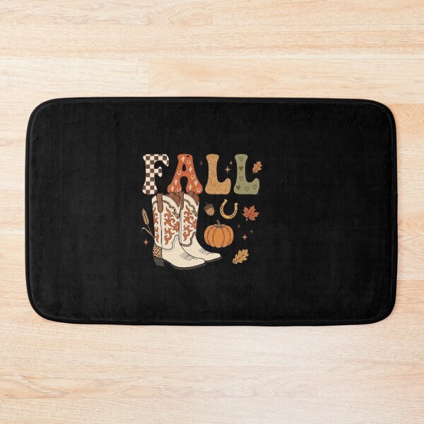 Item preview, Autumn Cowboy Boots and Leaves designed and sold by Tee Studio.