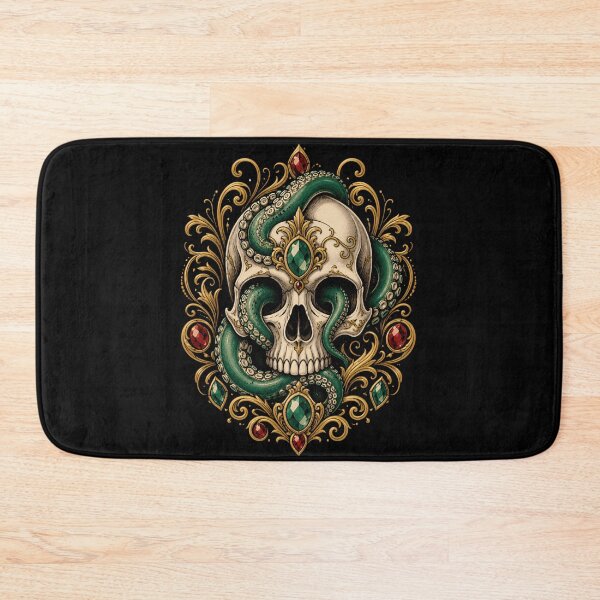 Item preview, Lovecraft Emerald Tentacle Skull designed and sold by Fenay Designs.