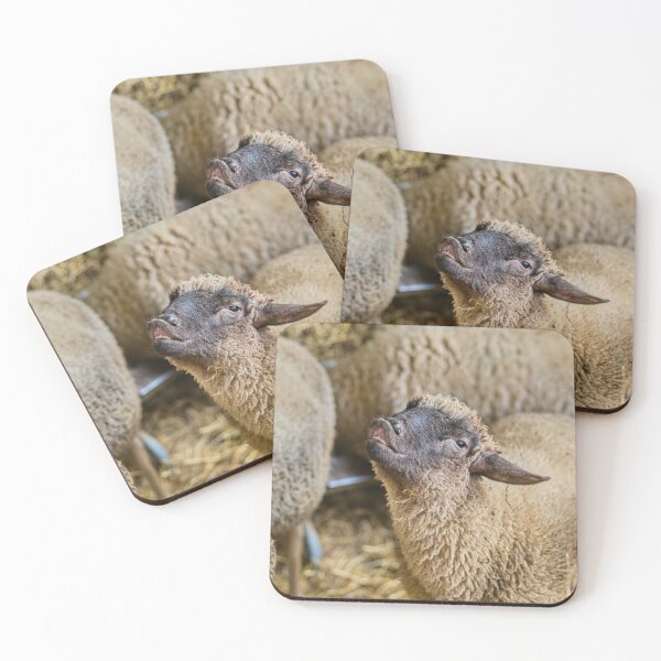 Item preview, Funny Cute Sheep with Cheerful Expression Farm Animal designed and sold by Rogi74.
