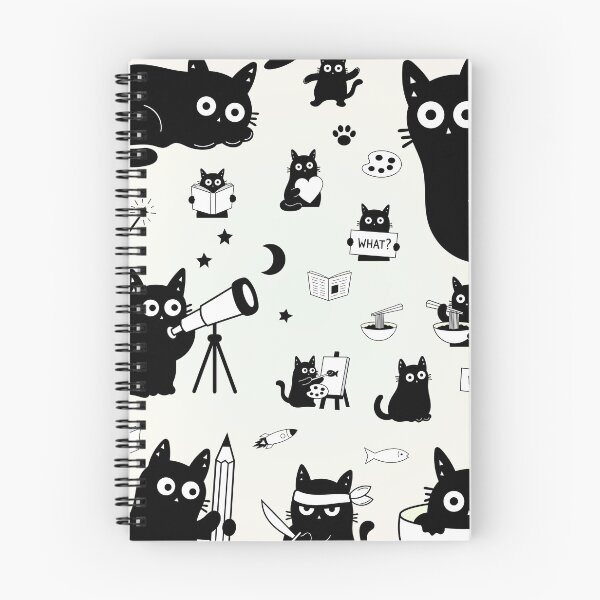 Item preview, Cute Kawaii Cats Seamless Pattern – Adorable Cartoon Kittens Repeating Cat Print, Funny Kitty Pattern for Cat Lovers, Cute Animal Aesthetic Background designed and sold by DibujandoPorfa.