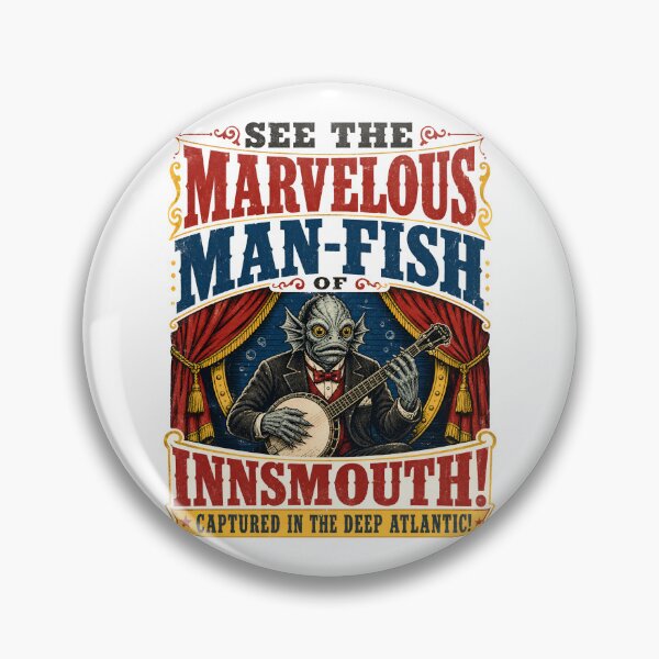 Artikelvorschau, Innsmouth Man-Fish Atlantic Sideshow entworfen und verkauft von Fenay Designs.
