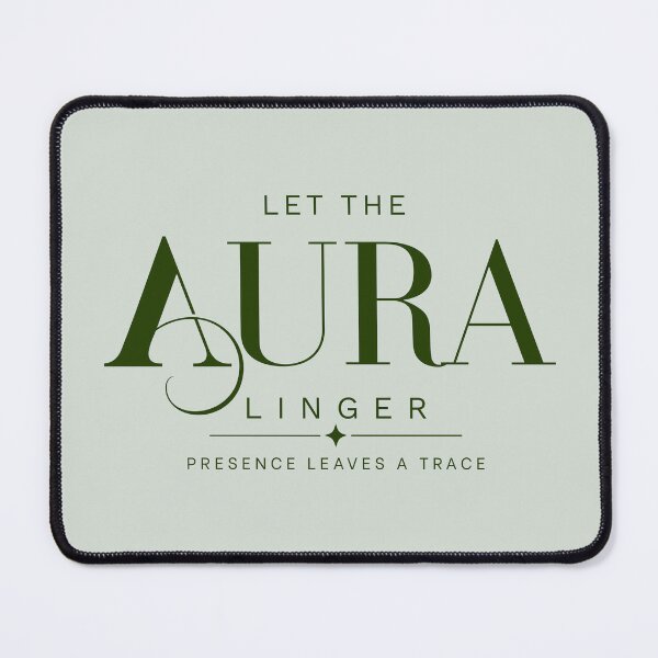 Item preview, Let The Aura Linger | Olive Green Flourished Serif & Sparkle Accent Typography designed and sold by Sparkle First Co..
