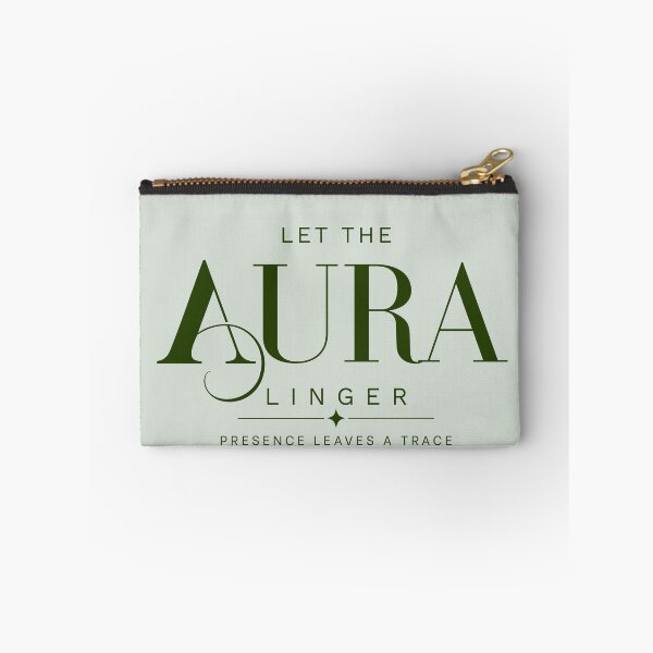 Item preview, Let The Aura Linger | Olive Green Flourished Serif & Sparkle Accent Typography designed and sold by Sparkle First Co..