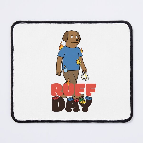 Item preview, Ruff Day Dog Dad - Funny Fatherhood Parenting Humor designed and sold by yodaddydesigns.