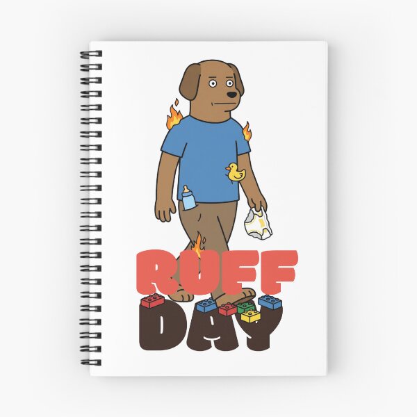 Item preview, Ruff Day Dog Dad - Funny Fatherhood Parenting Humor designed and sold by yodaddydesigns.