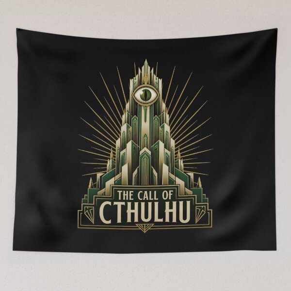 Item preview, Call of Cthulhu Art Deco Watchtower designed and sold by Fenay Designs.