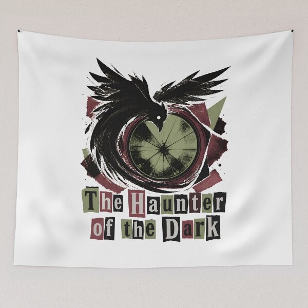 Item preview, Haunter of the Dark Raven Eye Collage designed and sold by Fenay Designs.