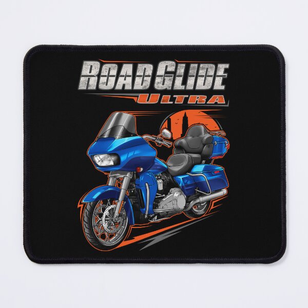 Item preview, Motorcycle Road Glide Ultra FLTRU 2017 Bonneville Blue & Fathom Blue for Motorcycle Riders designed and sold by MotoApparelHub.