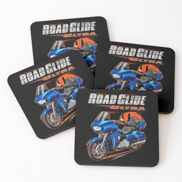 Item preview, Motorcycle Road Glide Ultra FLTRU 2017 Bonneville Blue & Fathom Blue for Motorcycle Riders designed and sold by MotoApparelHub.