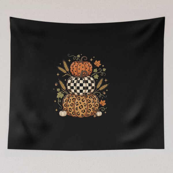 Item preview, Patterned Pumpkin Stack designed and sold by Tee Studio.