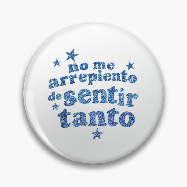 Item preview, No Me Arrepiento De Sentir Tanto Spanish Quote  designed and sold by xpressapparels.