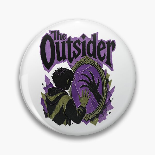 Item preview, The Outsider Mirror Monster Collage designed and sold by Fenay Designs.