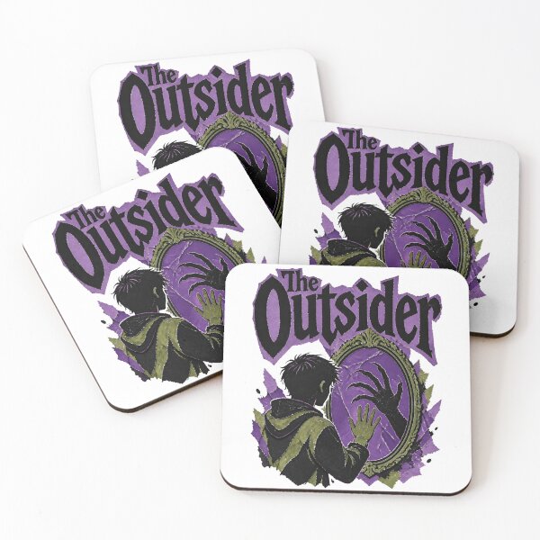 Artikelvorschau, Collage des Outsider-Spiegelmonsters entworfen und verkauft von Fenay Designs.