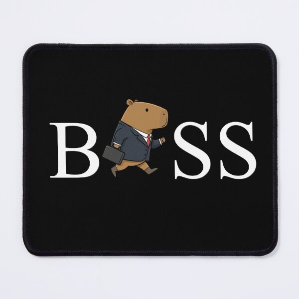 Item preview, Capybara Boss - Funny Corporate Office Work Humor designed and sold by yodaddydesigns.